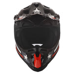 Subverter Evo Trooper Motocross Motorcycle Helmet Gloss Black White