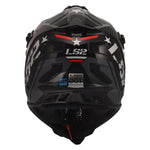 Subverter Evo Trooper Motocross Motorcycle Helmet Gloss Black White