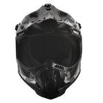 Subverter Evo Vector Motocross Motorcycle Helmet Gloss Black Gray White
