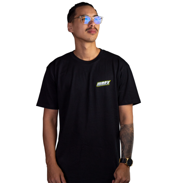 Black & Yellow Ski Short Sleeve T-Shirt