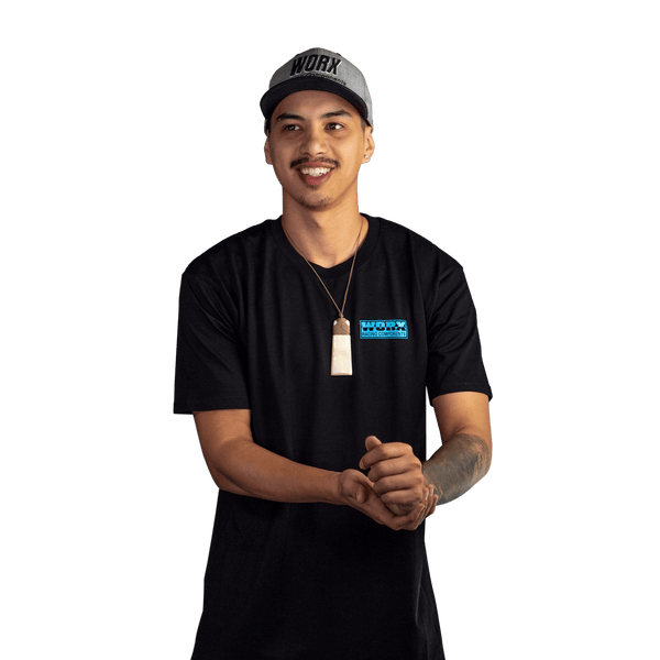 Black/Blue Accelerate Short Sleeve T-Shirt