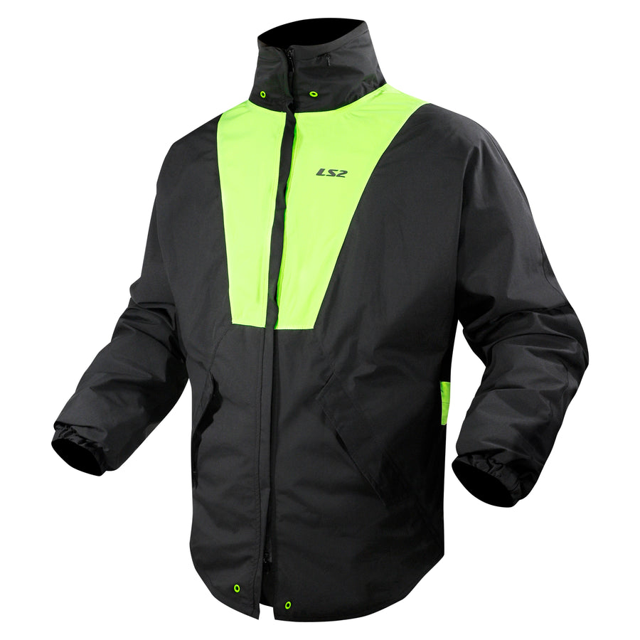 X-Rain Unisex Jacket Black Yellow
