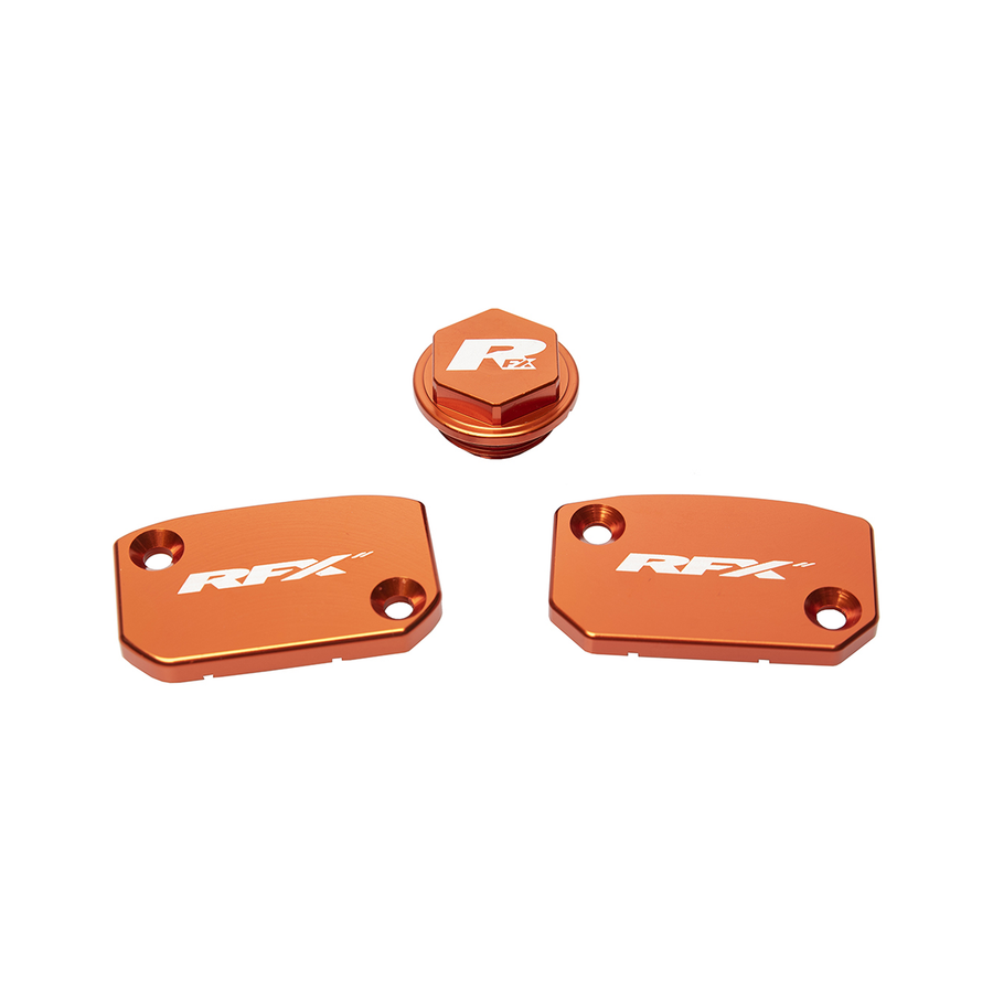RESERVOIR CAP KIT ORANGE KTM BREMBO | FXRC 52000 99OR