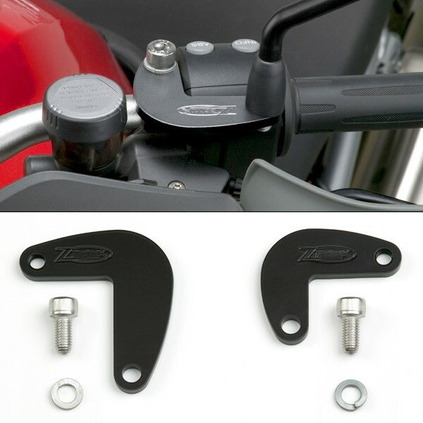 MIRROR EXTENDERS BLACK PAIR BMW | Z5303