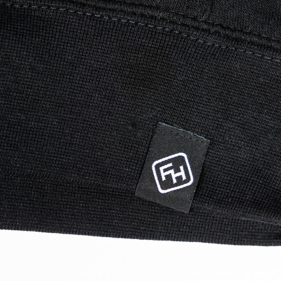 805 FUEL HOODZIPUP BLK