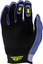 GIRL'S LITE FLAKE GLOVES LAVENDAR/BLUE/YELLOW YL
