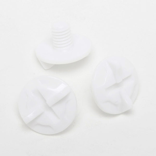 VFX-X VISOR SCREW SET WHITE