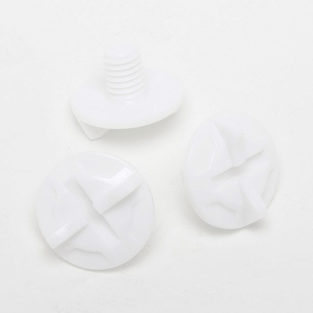 VFX-X VISOR SCREW SET WHITE