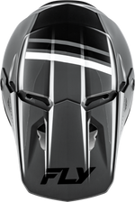 KINETIC VERDICT HELMET GREY/BLACK/WHITE SM