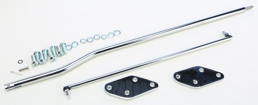 FORWARD CONTROL EXTENSION DYNA 06-17 CHROME | 121024