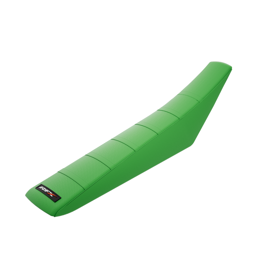 RIBBED SEAT COVER GREEN KAW | FXSC 21200 99GN