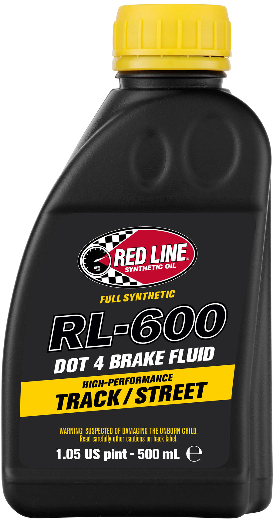 RL-600 DOT 4 SYN  BRAKE FLUID 500ML 6/CASE | 90404