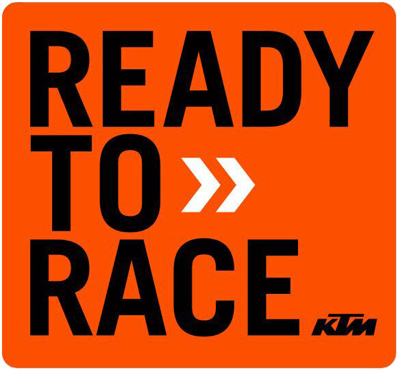 READY TO RACE DECAL 4" | 40-30-200