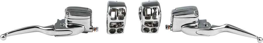 HANDLEBAR CONTROL KIT CHR HYD CLUTCH `14-16 FLH