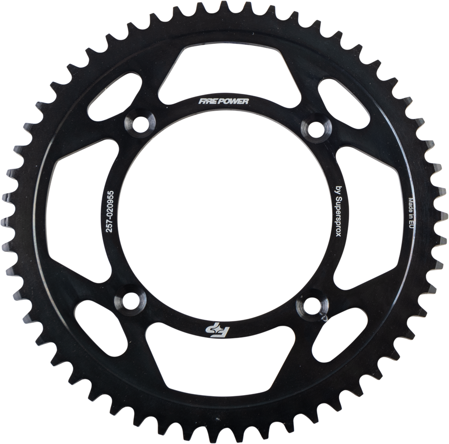 REAR SPROCKET STEEL 55T BLK