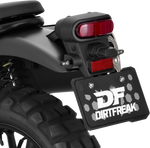 701 LED TURN SIGNALS W/TAILLIGHT BLK W/CLR LENS PR | ZR46-0109
