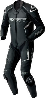 S1 D3O SUIT BLK/WHI LEATHER XS