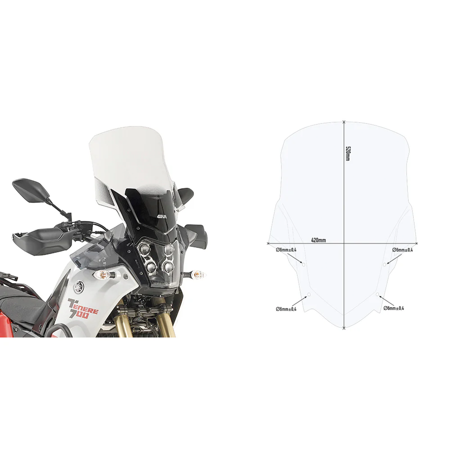 WINDSHIELD SPECIFIC CLEAR YAM | D2145ST