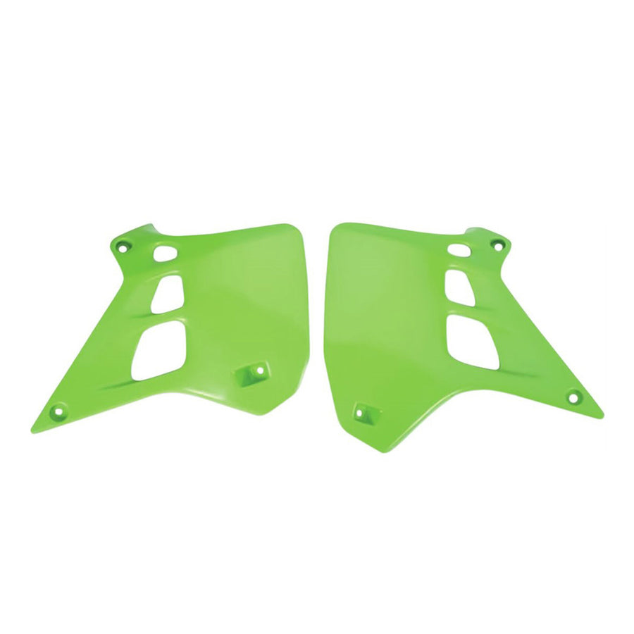 RADIATOR SCOOPS KX125 GREEN | 8495600001