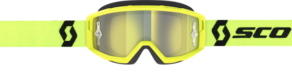 PRIMAL GOGGLE YELLOW/BLACK YELLOW CHROME WORKS