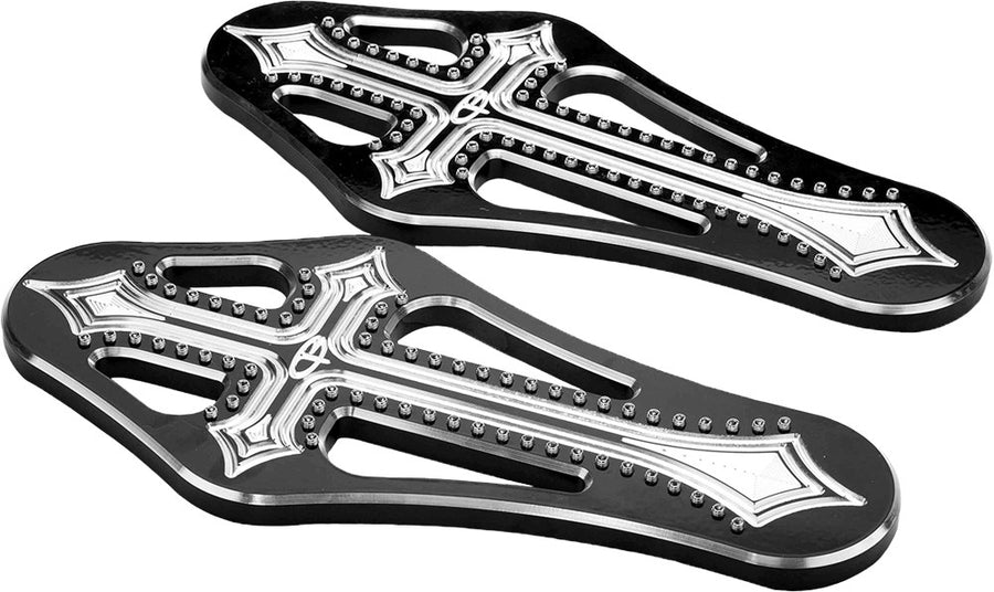 FLOORBOARDS RIDER DARKSIDE BLACK | DRK-410-ALL-BLK