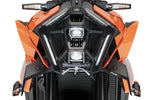 DOWNFORCE FRONT SPOILER MATT BLACK KTM | 22178J