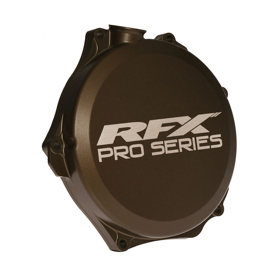 CLUTCH COVER HARD ANODIZED SUZ | FXCC 30100 99H2