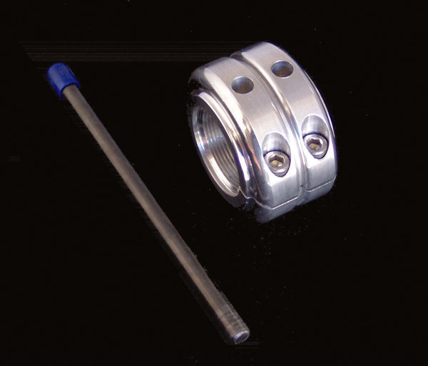 AXLE LOCKING NUT - DOUBLE (SILVER)