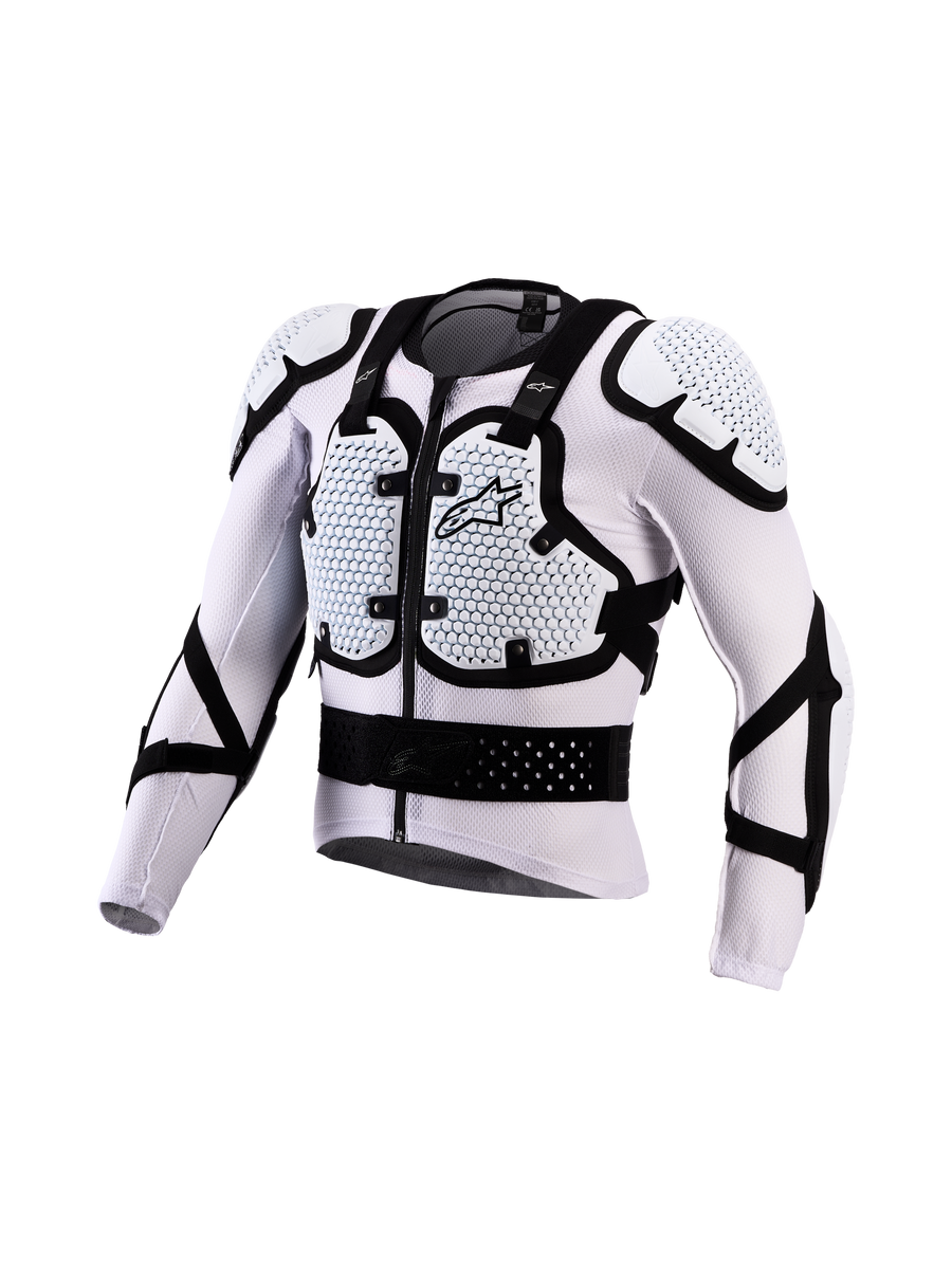 BIONIC ACTION V3 PRTCTN JACKET WHT/BLK 2X
