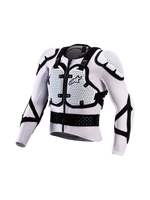 BIONIC ACTION V3 PRTCTN JACKET WHT/BLK LG