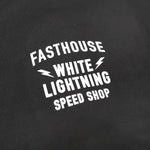 WHT LIGHTNING SS TEE BLK