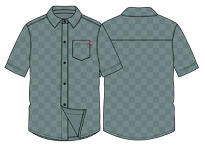 WINSTON BUTTON UP BLU
