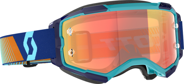 FURY GOGGLE ROYAL BLUE/ORG ORANGE CHROME WORKS | 272828-7436280
