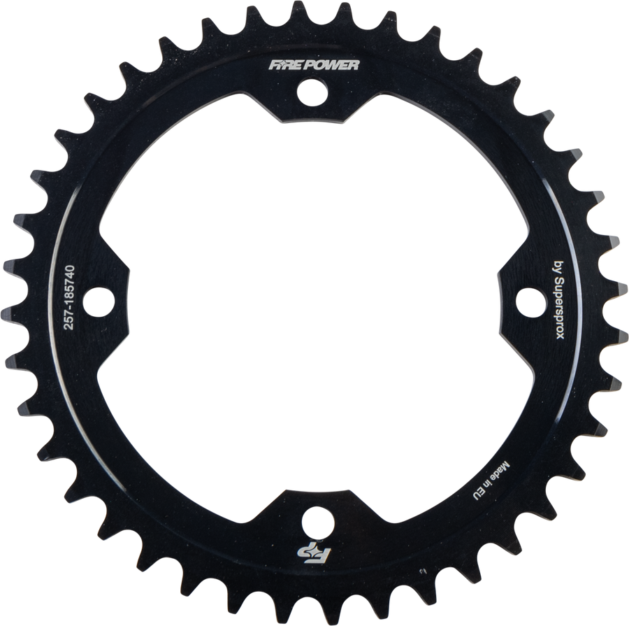 REAR SPROCKET STEEL 40T BLK