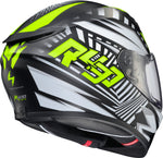 EXO-R430 FULL-FACE HELMET HEAD TRIP HI-VIZ 2X