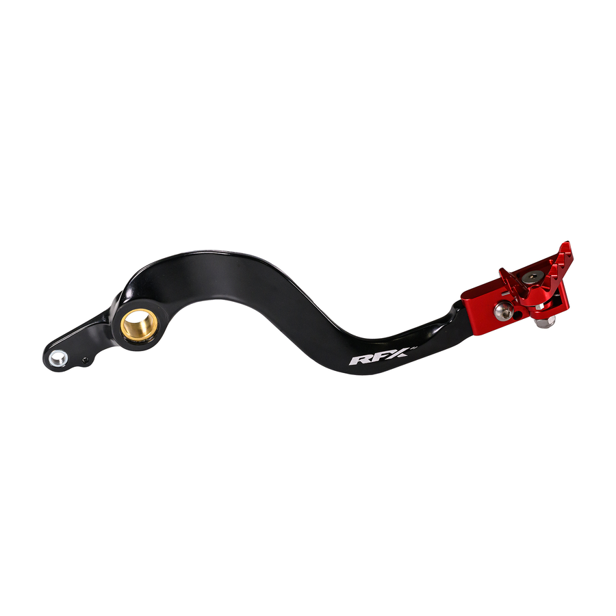 REAR BRAKE PEDAL RED FOLDING-TIP HON | FXRB 10400 99RD