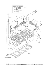 CYLINDER HEAD COMPLETE | 99999-04503-00