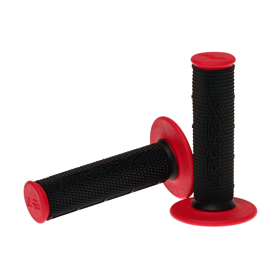 DUAL COMPOUND GRIPS RED WITH BLACK CENTER | FXHG 20100 99RD