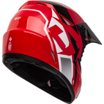 MX-46 COMPOUND HELMET RED/BLACK/WHITE XS