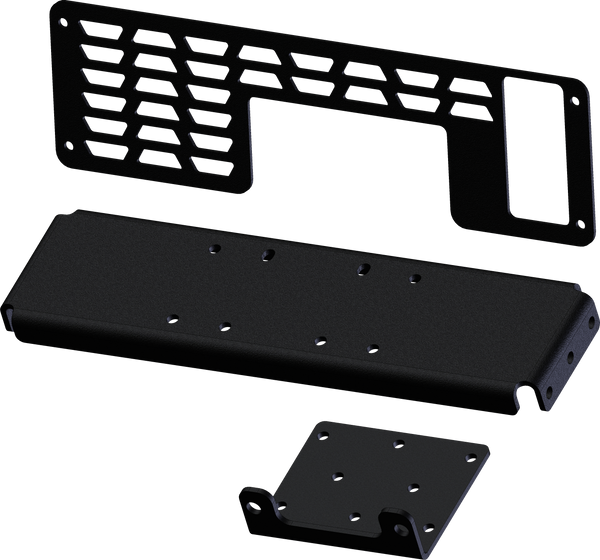 WINCH MOUNT W/GRILL