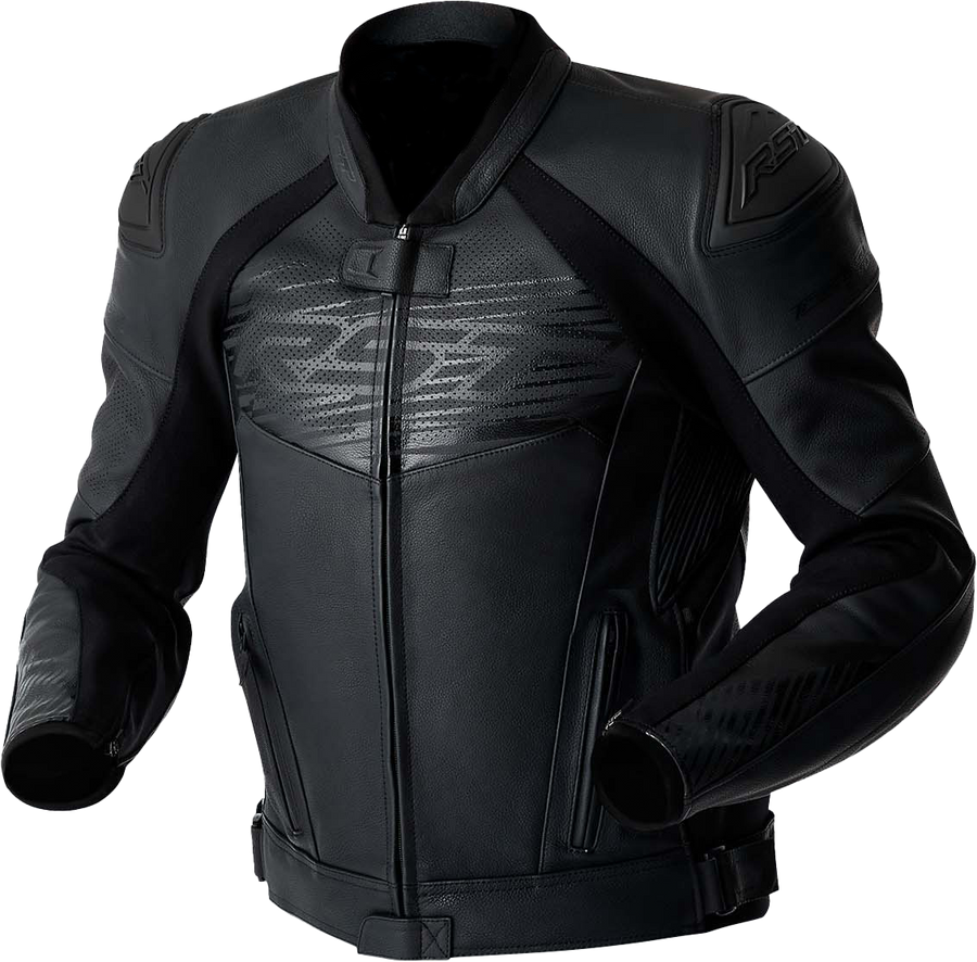 TRACTECH EVO D3O JACKET BLACK LEATHER
