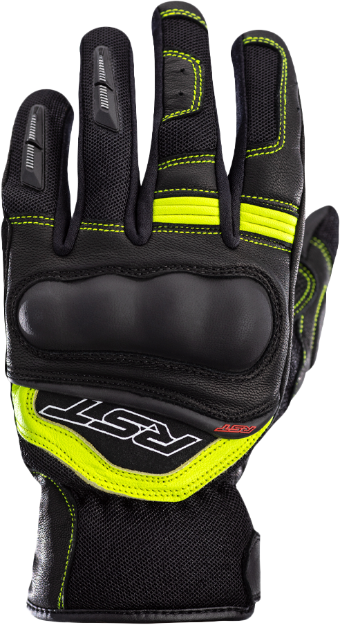 URBAN AIR 3 MESH CE GLOVE BLACK/FLO YELLOW MD
