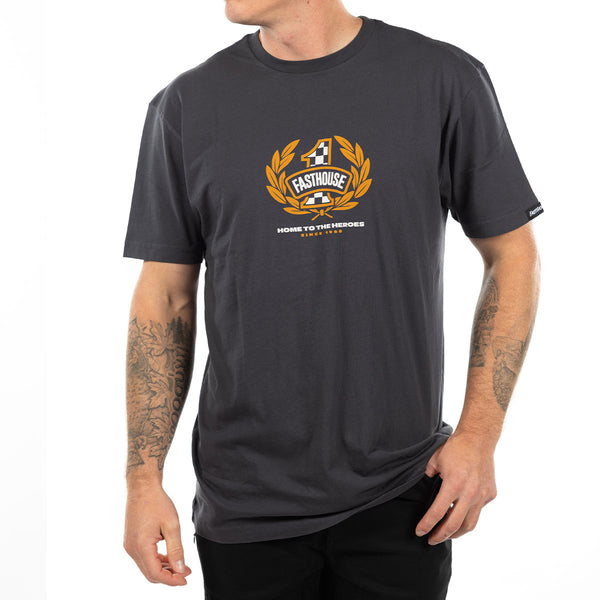 HEROES SS TEE GRAPH BLACK