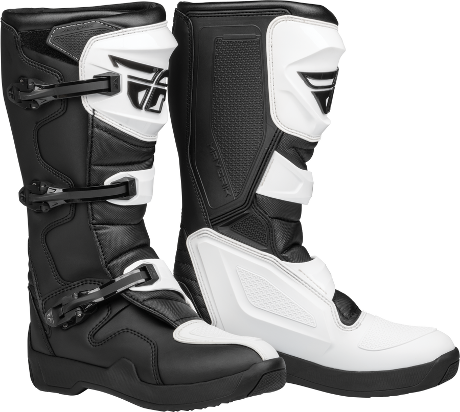 MAVERIK LT BOOT WHITE/BLACK SZ 08