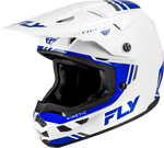 KINETIC VERDICT HELMET WHITE/BLUE/GREY 2X