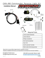 SMART WIRE REVERSE LIGHT KIT SINGLE LIGHT CAN | 282-112