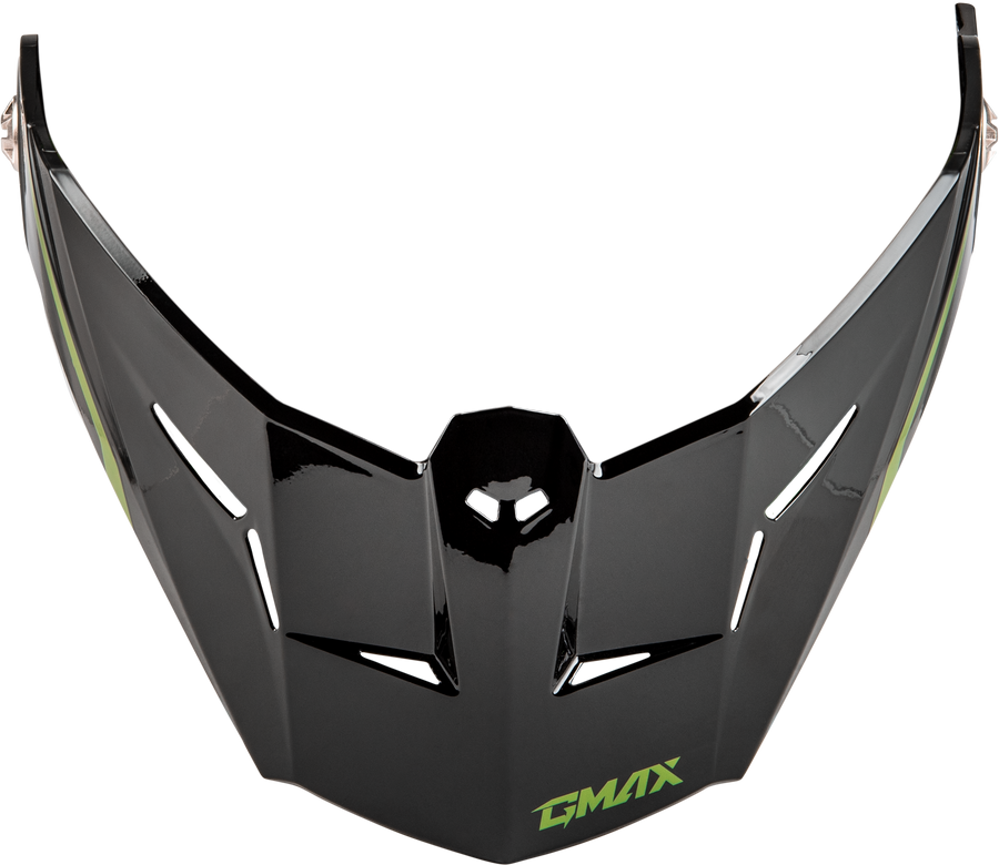 MD-74 VISOR W/SCREWS SPECTRE BLACK/GREEN