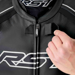 S1 D3O SUIT BLK/WHI LEATHER XS