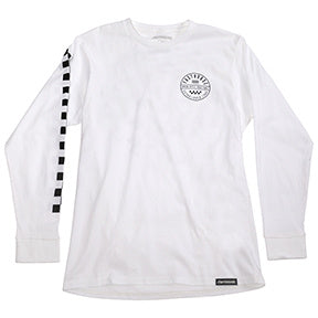 STATEMENT LS TEE WHITE