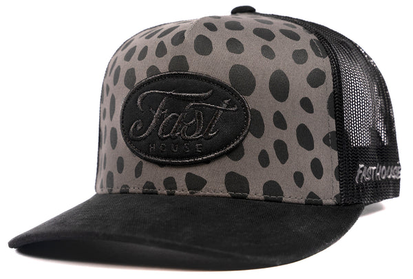 IDOL HAT BLACK CHEETAH